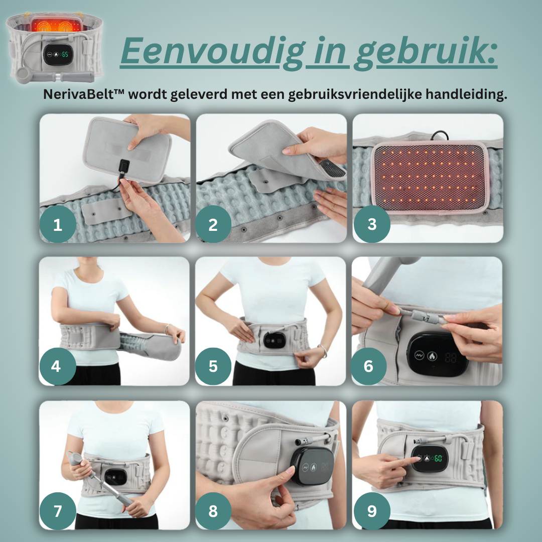 NerivaBelt™ - 4-in-1 rugmassager